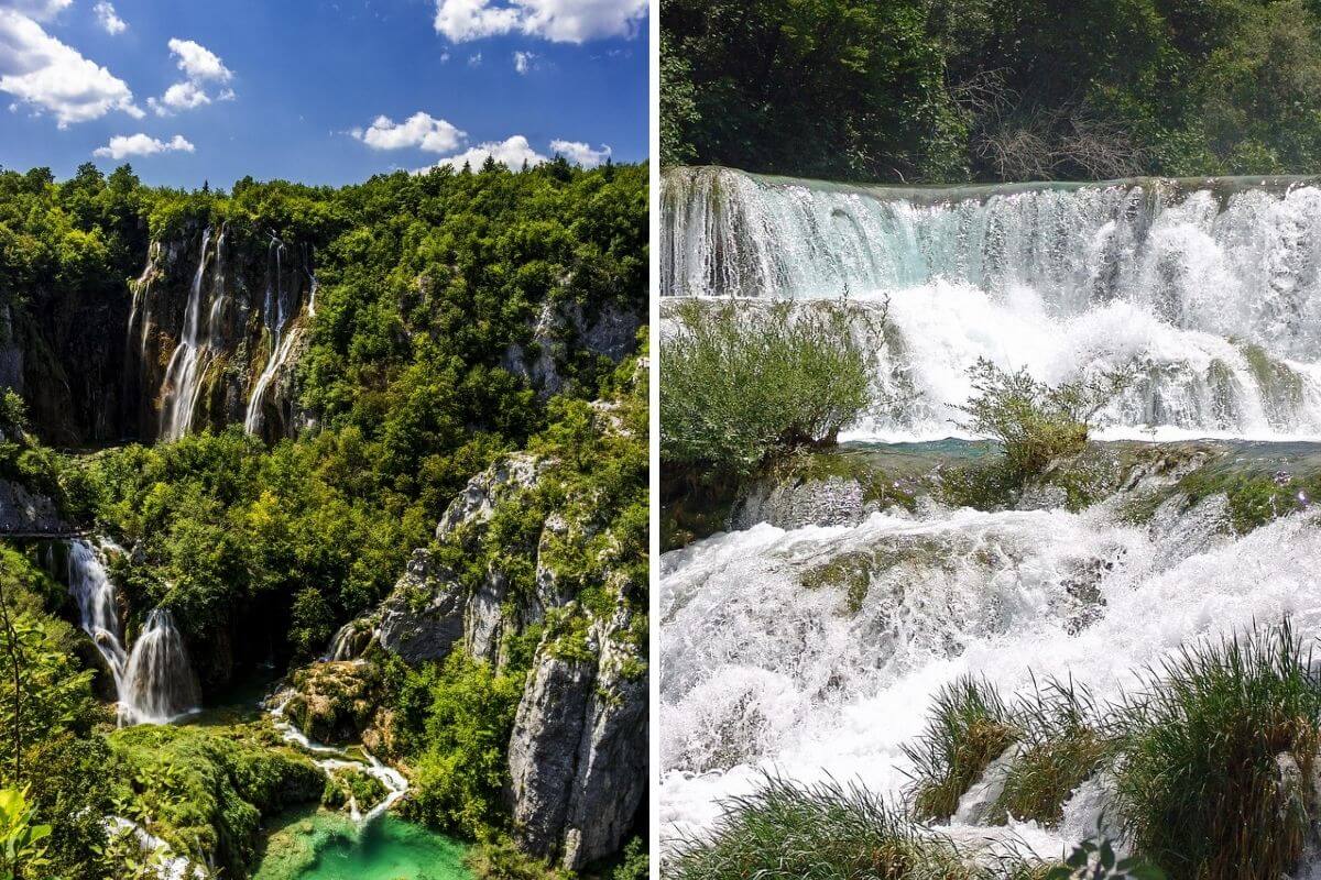 Plitvicer Seen vs Krka Wasserfälle Vergleich Kroatien